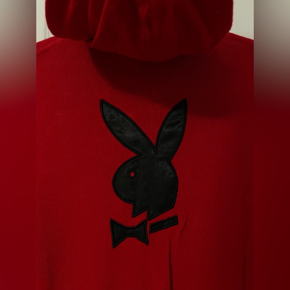 Vintage Playboy Hoodie Vest - Picture 5 of 5